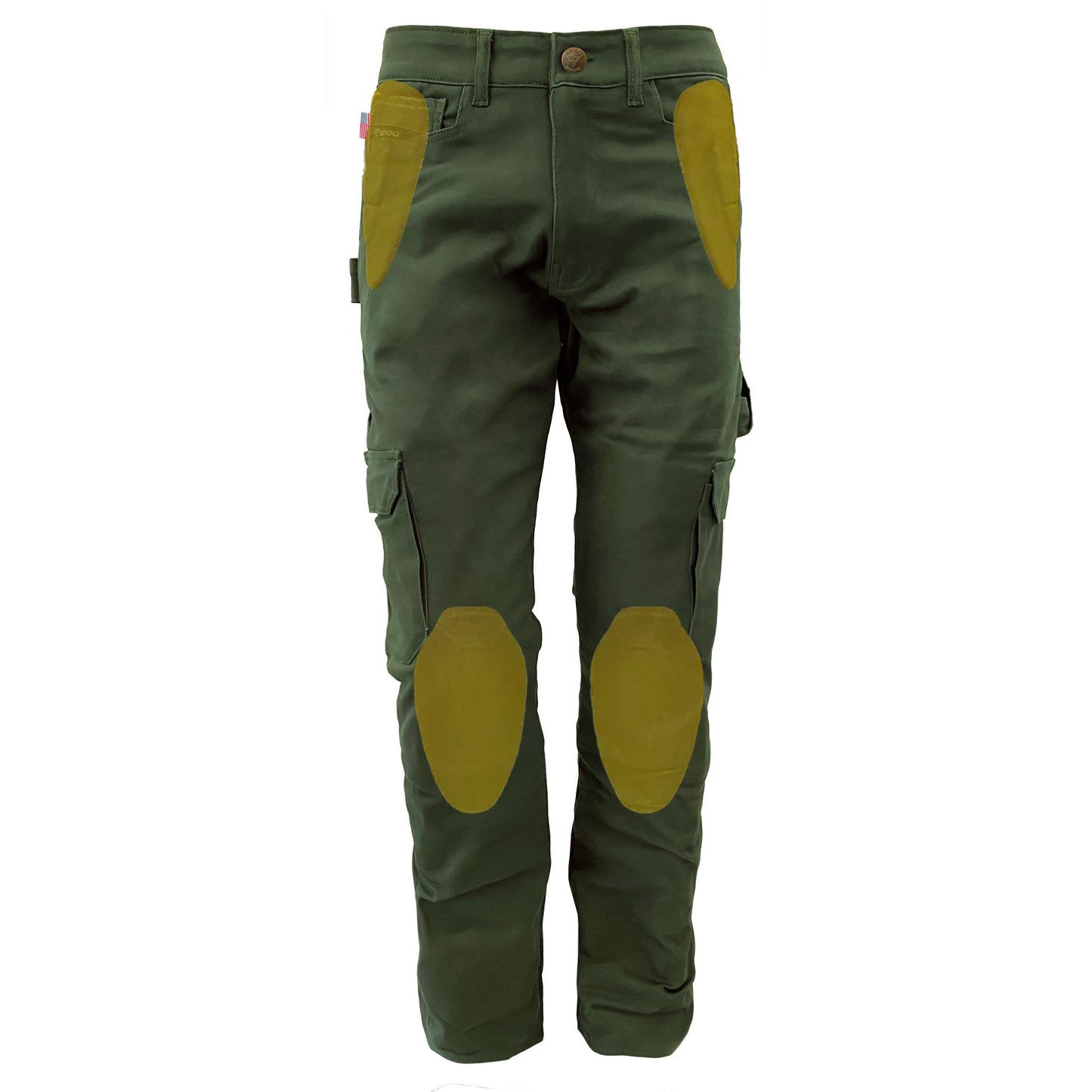 Cargo Pants Relaxed Fit - Army Green