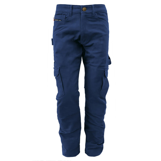 Cargo Pants Loose Fit (Extra Wide) - Navy Blue