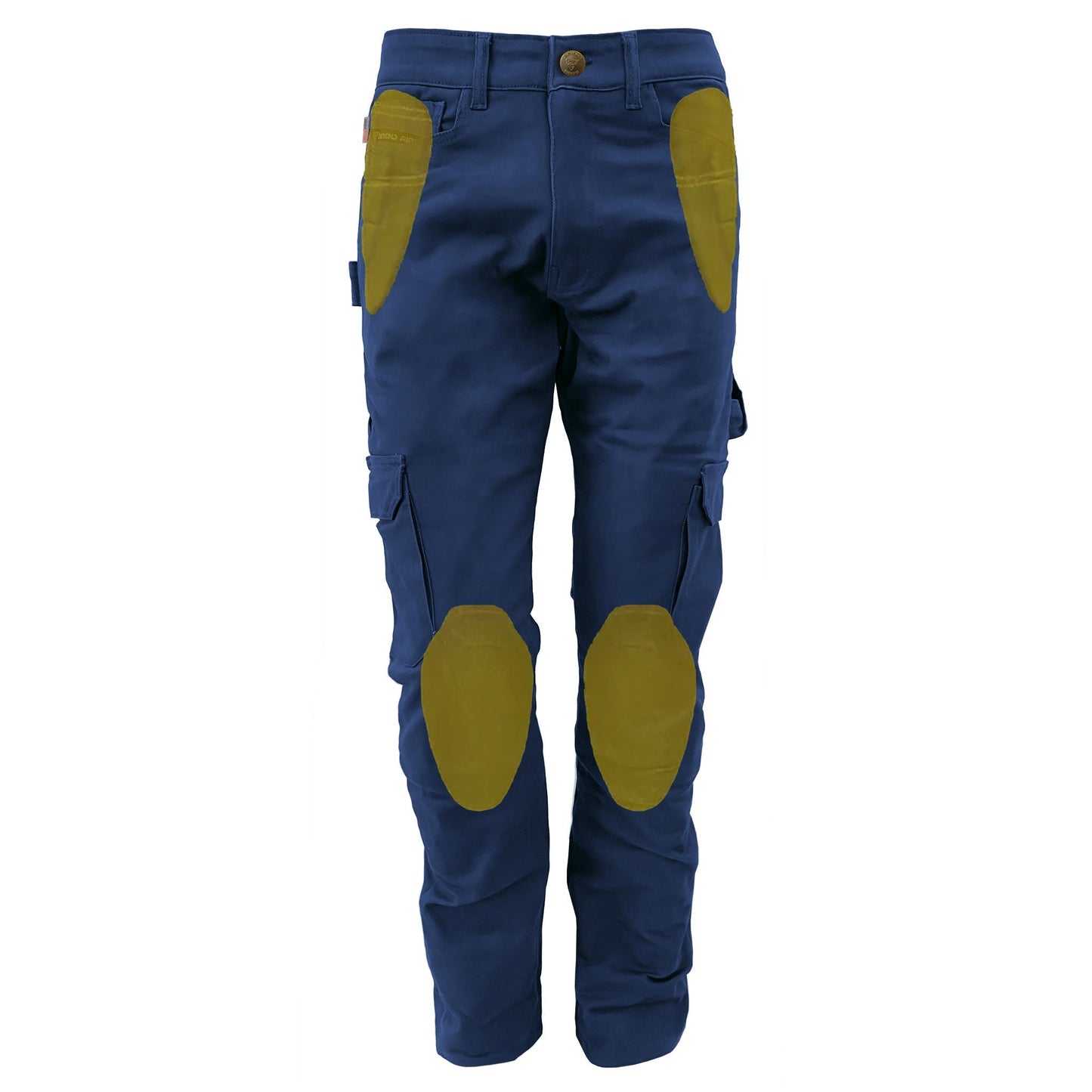 Cargo Pants Relaxed Fit - Navy Blue