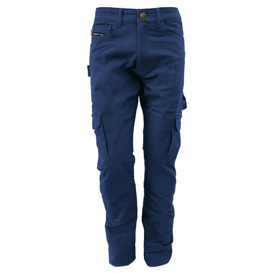 Cargo Pants Relaxed Fit - Navy Blue