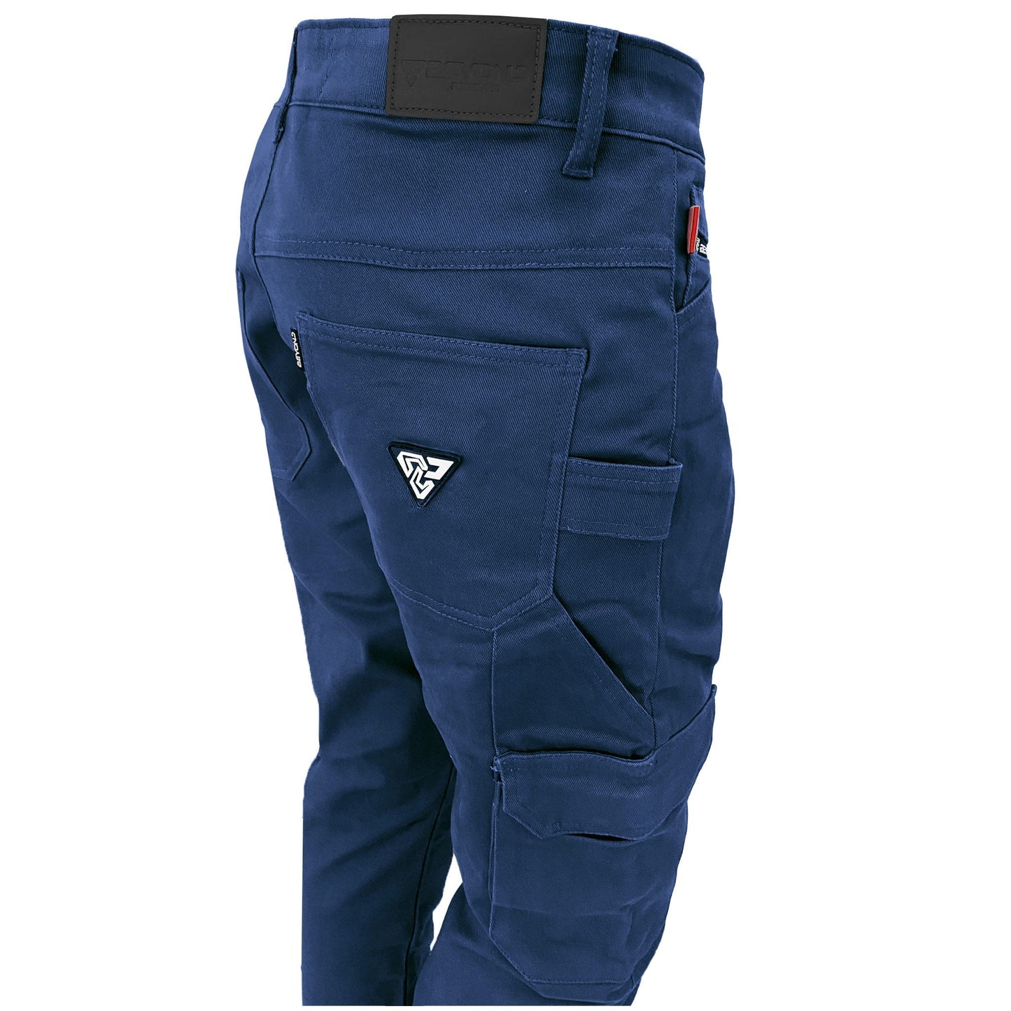 Cargo Pants Straight Fit - Navy Blue