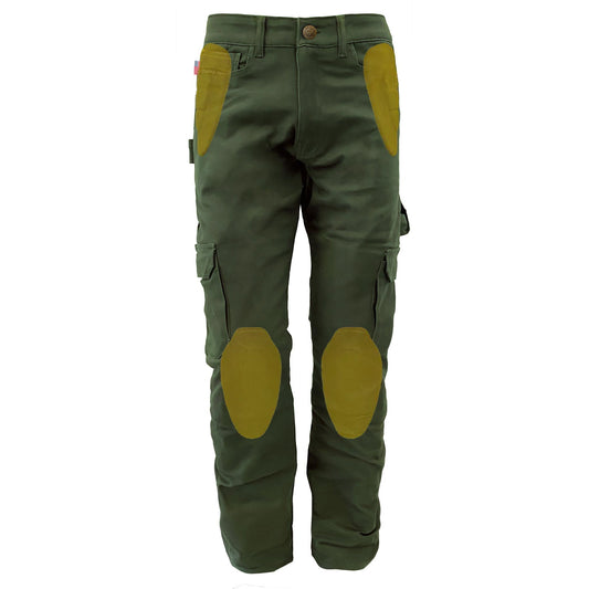 Cargo Pants Loose Fit (Extra Wide) - Army Green