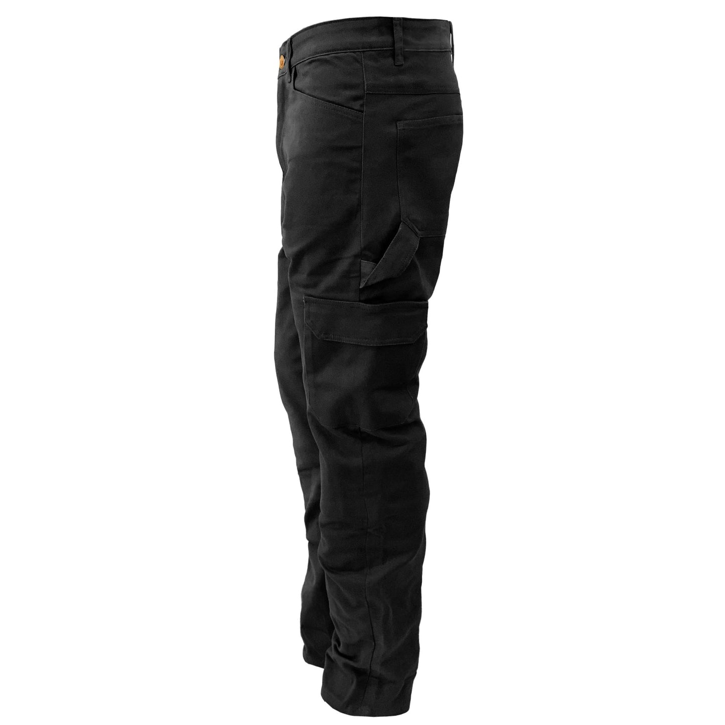 Cargo Pants Loose Fit (Extra Wide) - Black
