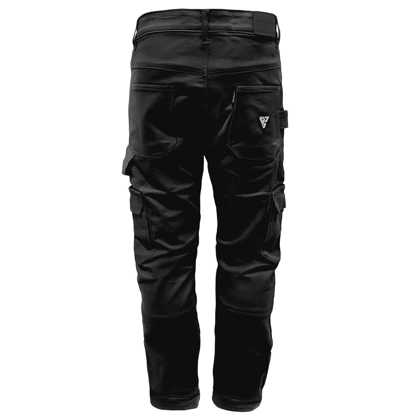 Cargo Pants Loose Fit (Extra Wide) - Black