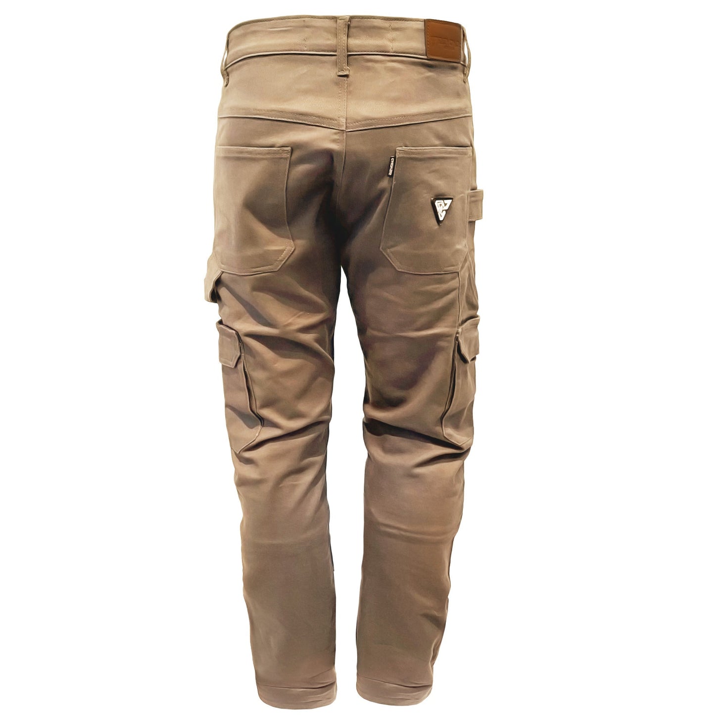 Cargo Pants Loose Fit (Extra Wide) - Khaki Solid