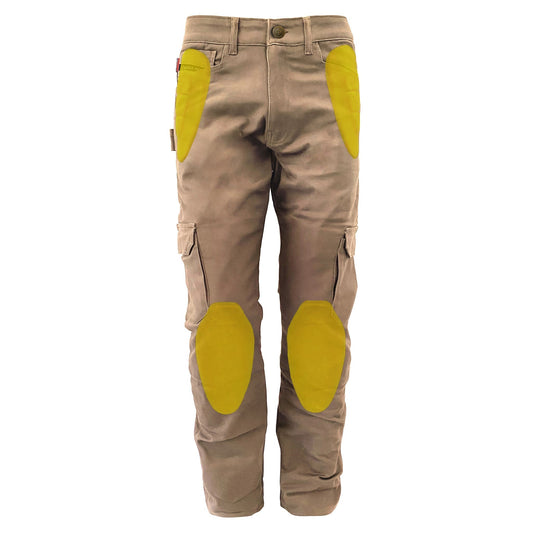 Cargo Pants Loose Fit (Extra Wide) - Khaki Solid
