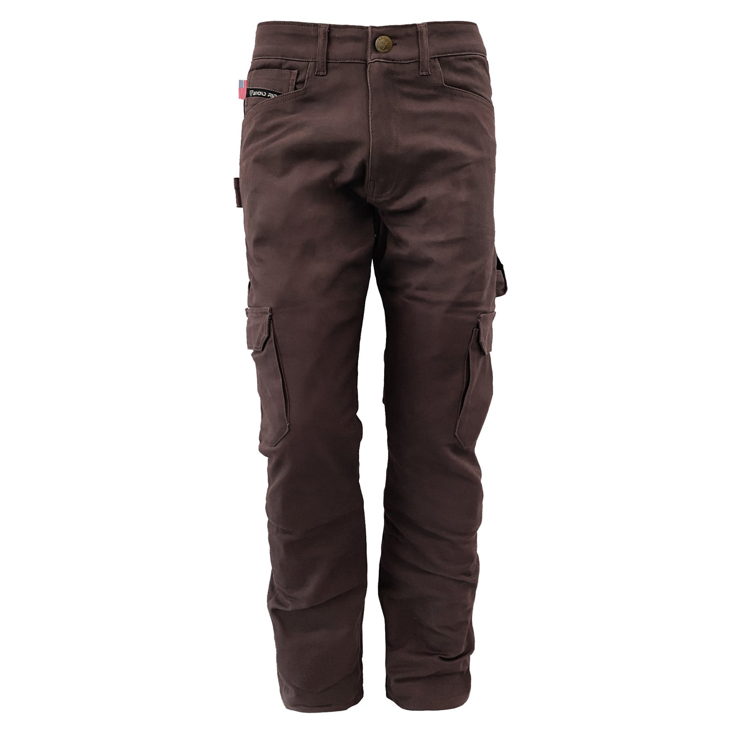 Cargo Pants Loose Fit (Extra Wide) - Dark Coffee