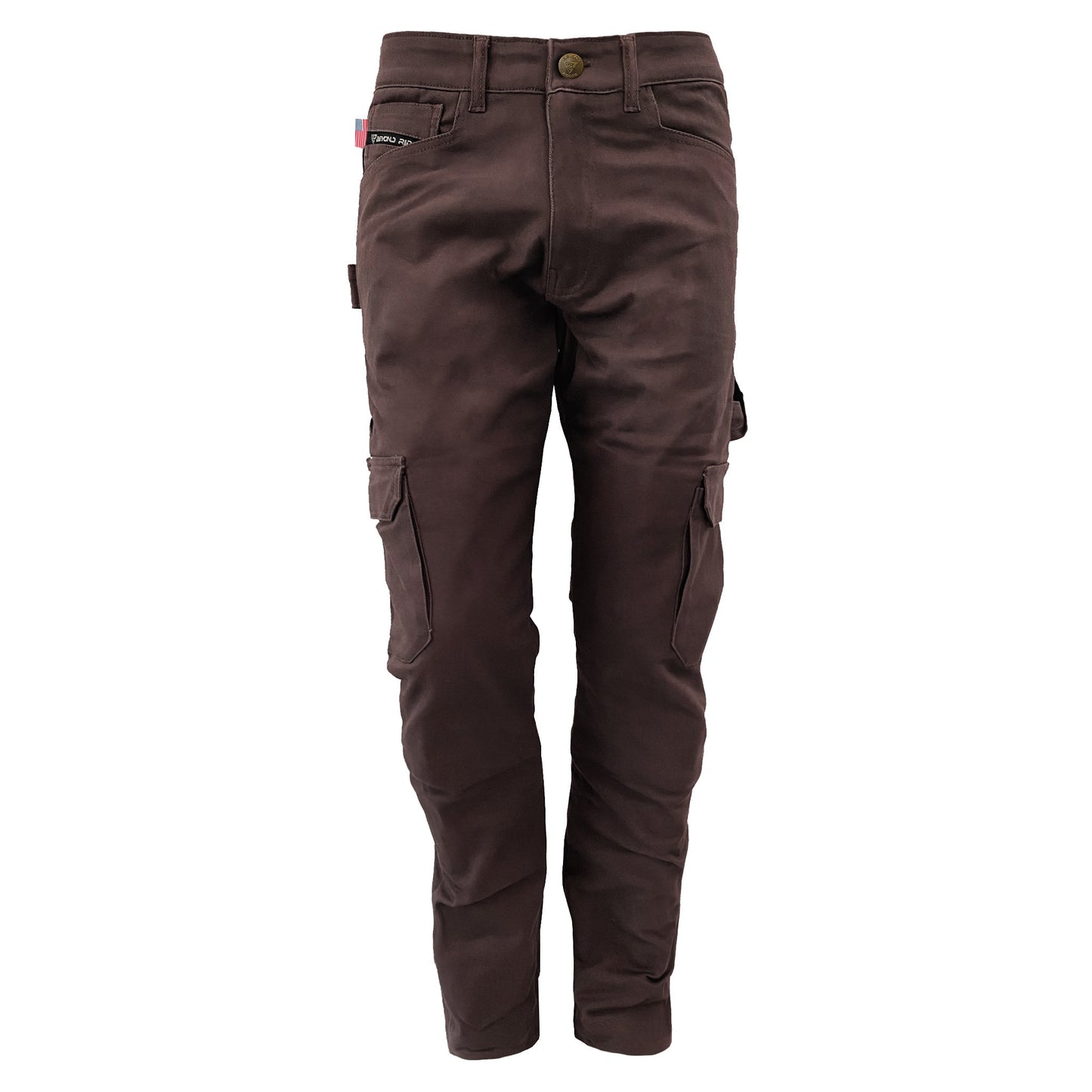 Cargo Pants Straight Fit - Dark Coffee