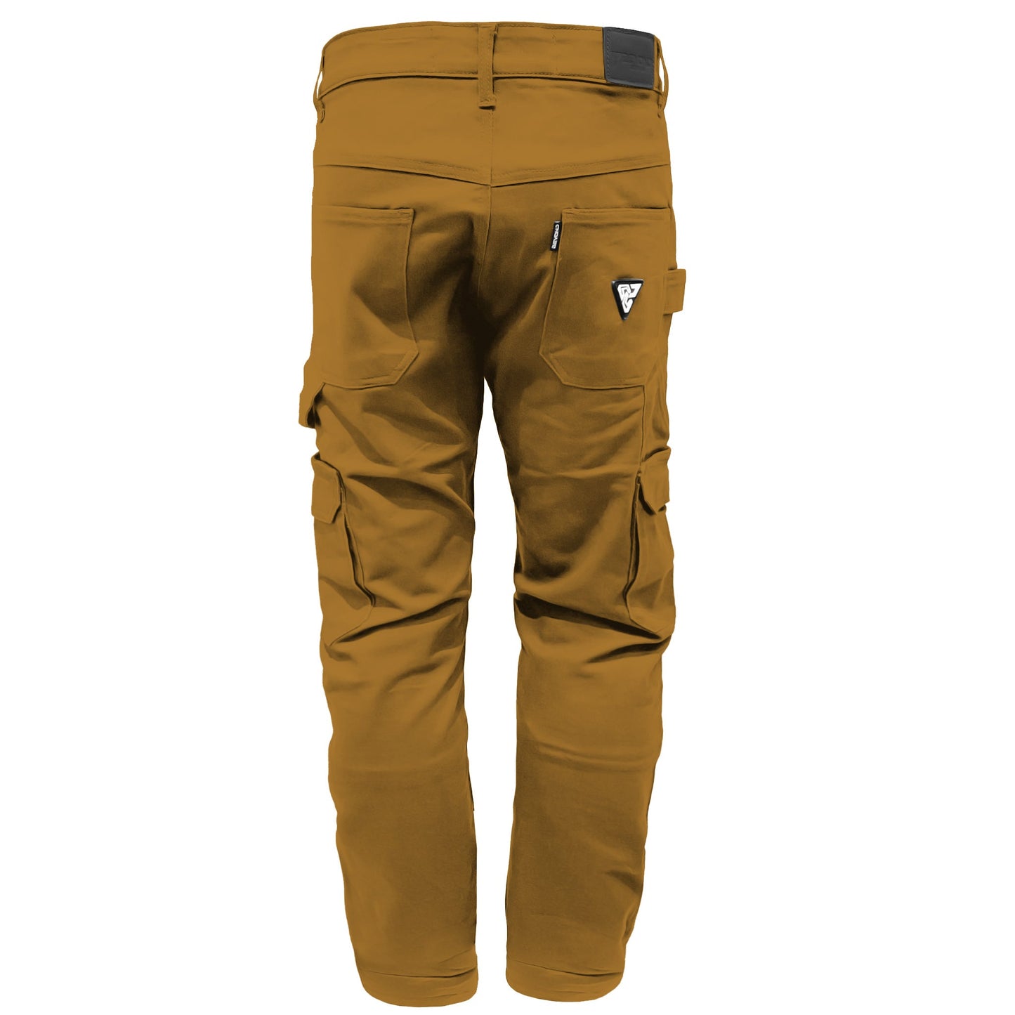 Cargo Pants Loose Fit (Extra Wide) - Light Brown Solid