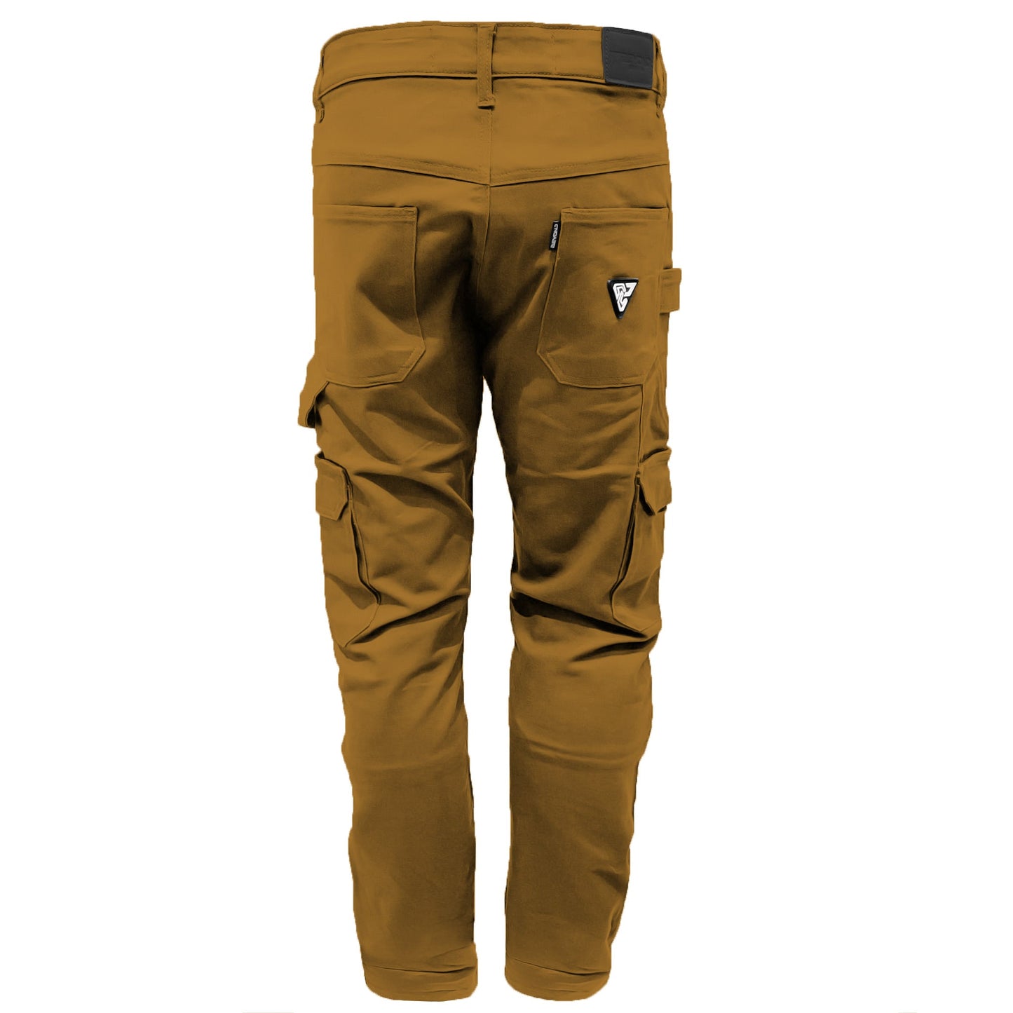Cargo Pants Relaxed Fit - Light Brown Solid