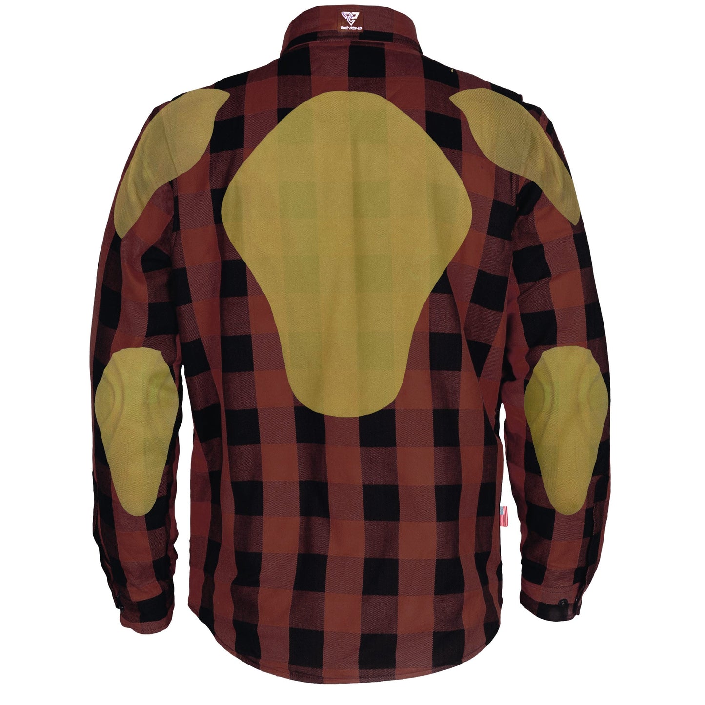 Protective Flannel Shirt - Brown Checkered