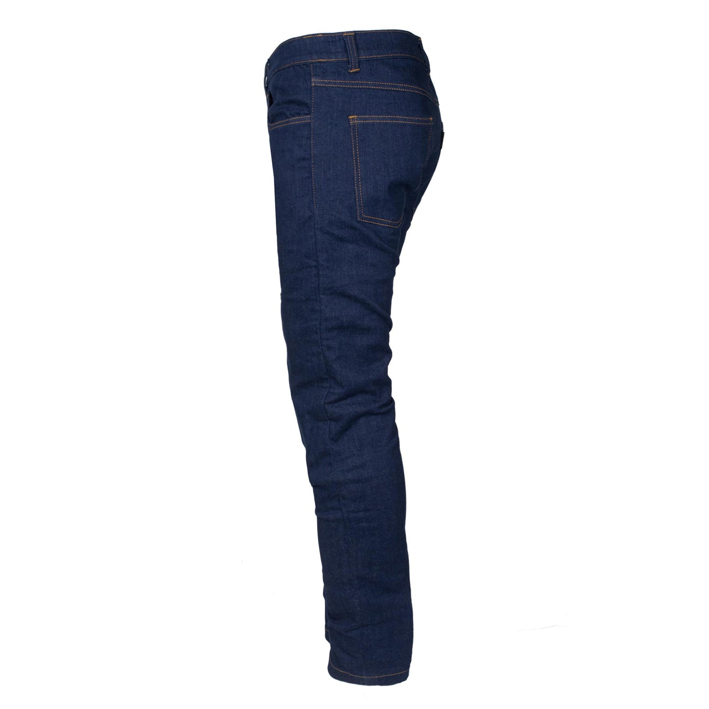 Relaxed Fit Protective Denim Pants (Jeans) - Blue