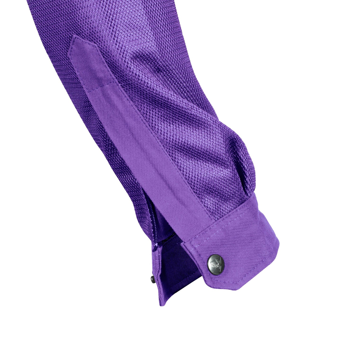 Protective Summer Mesh Shirt - Purple Solid
