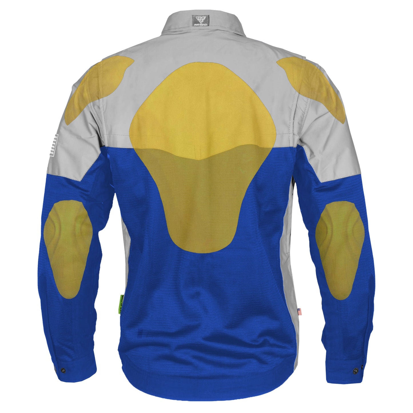 Summer Mesh Reflective Shirt Blue Eclipse
