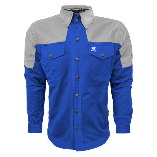 Summer Mesh Reflective Shirt Blue Eclipse