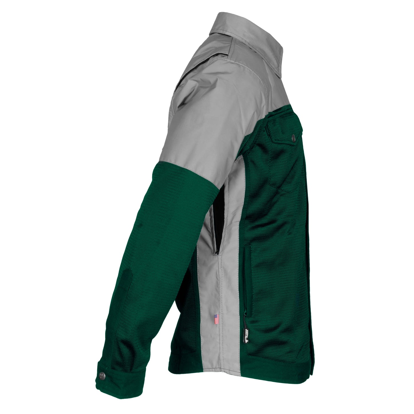 Summer Mesh Reflective Shirt Dark Green Eclipse