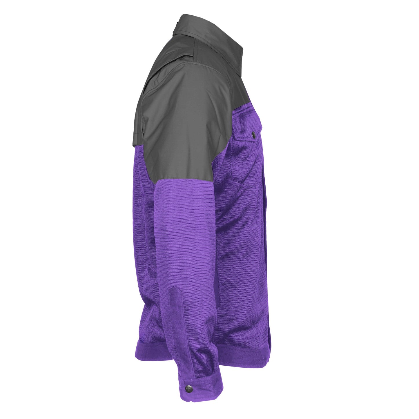 Summer Mesh Reflective Shirt Purple Nebula