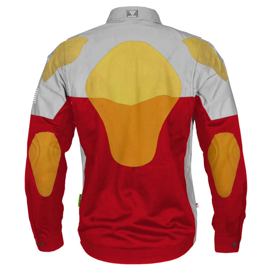 Summer Mesh Reflective Shirt Red Eclipse