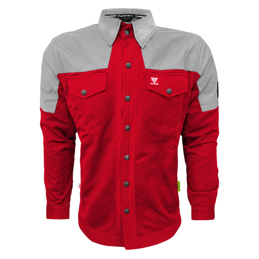 Summer Mesh Reflective Shirt Red Eclipse