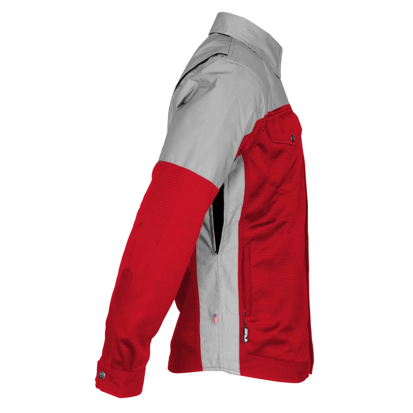 Summer Mesh Reflective Shirt Red Eclipse