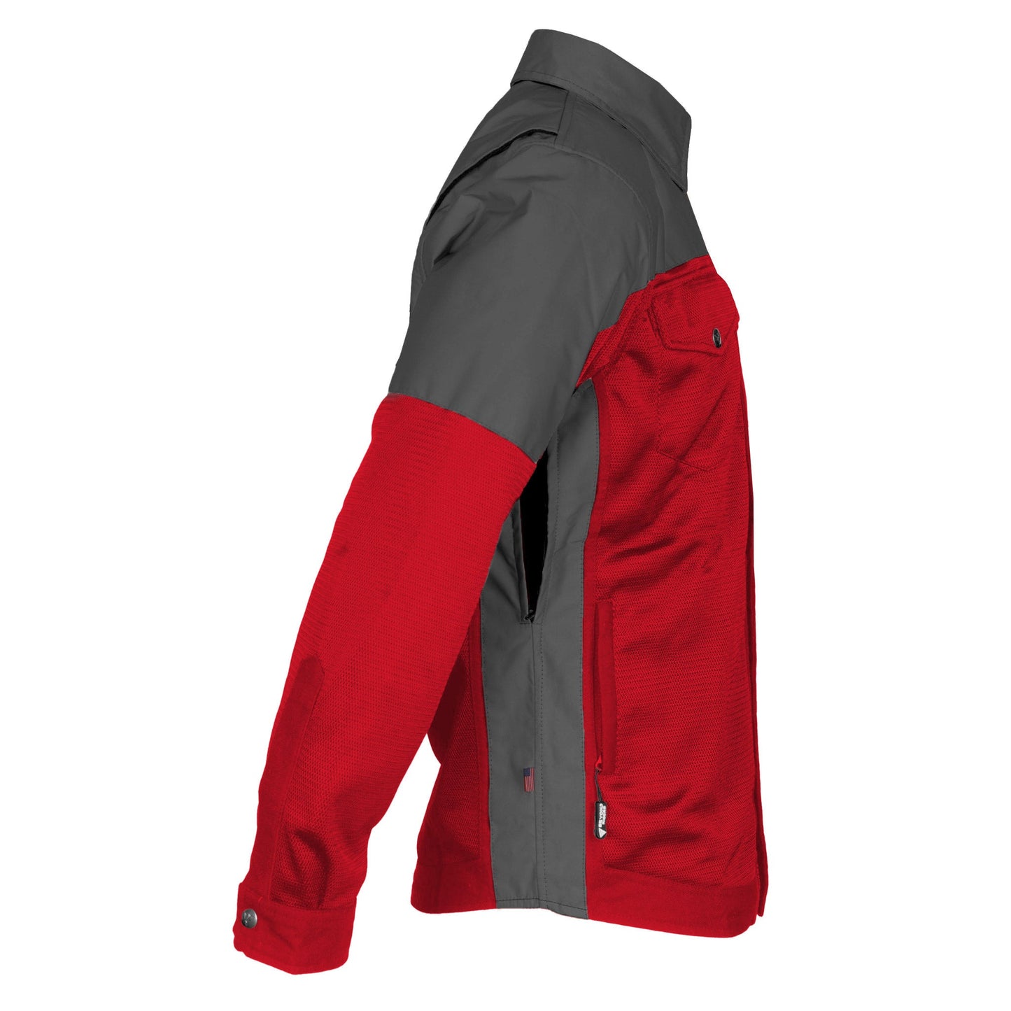 Summer Mesh Reflective Shirt Red Nebula