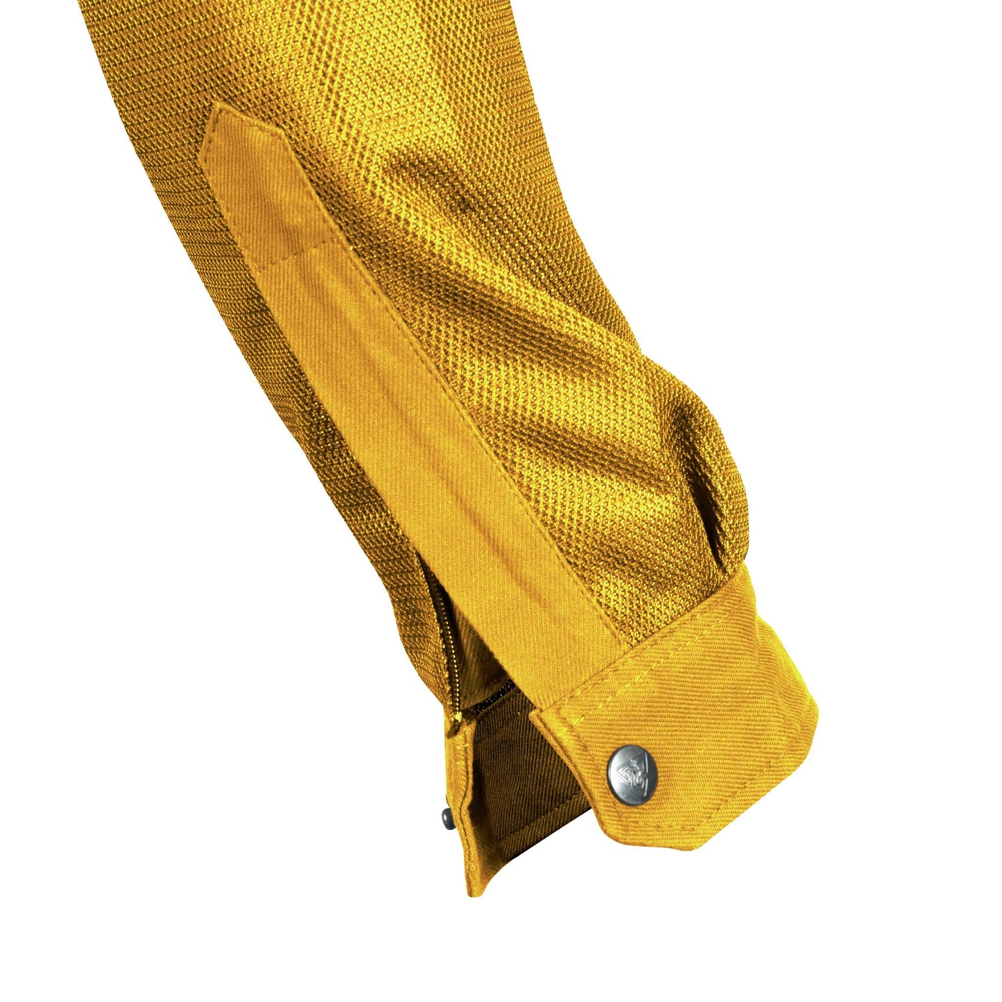 Protective Summer Mesh Shirt - Yellow Solid