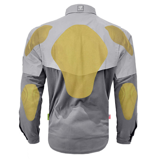 Flannel Reflective Shirt "Twilight Titanium" - Gray