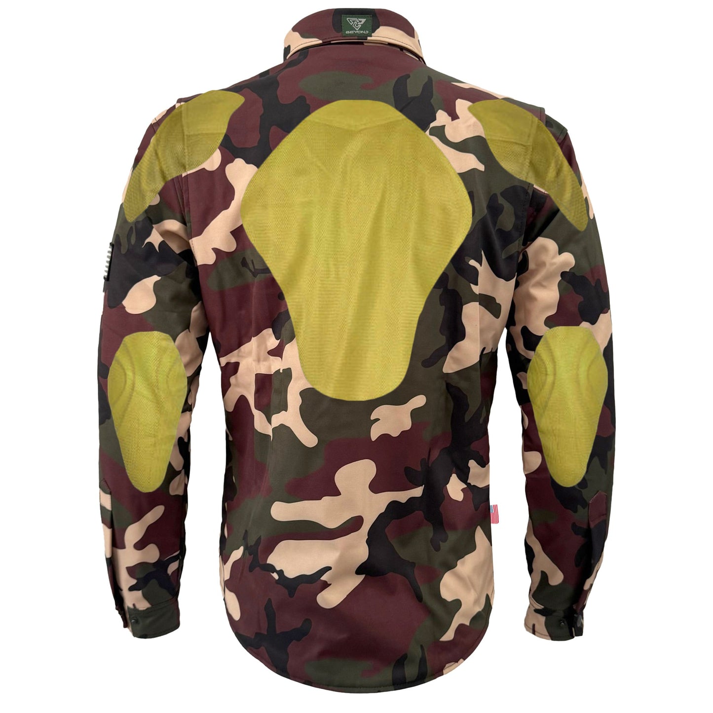 Protective SoftShell Winter Jacket for Men - Camouflage Knight Hawk