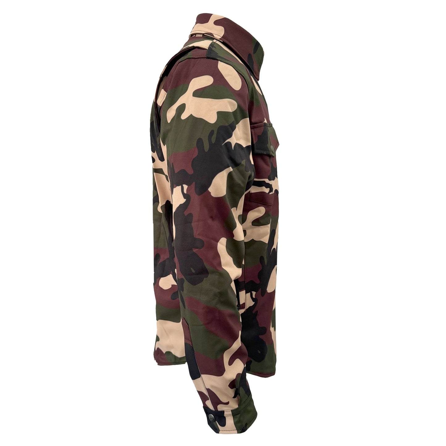 Protective SoftShell Winter Jacket for Men - Camouflage Knight Hawk