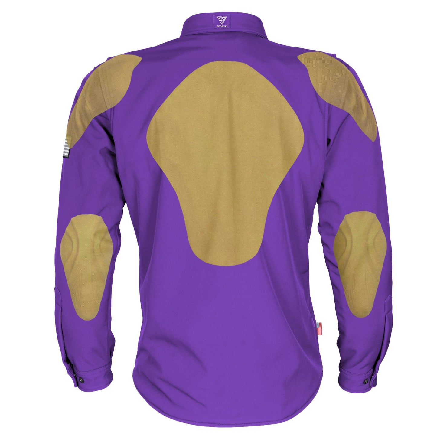 Protective SoftShell Winter Jacket for Men - Purple Matte