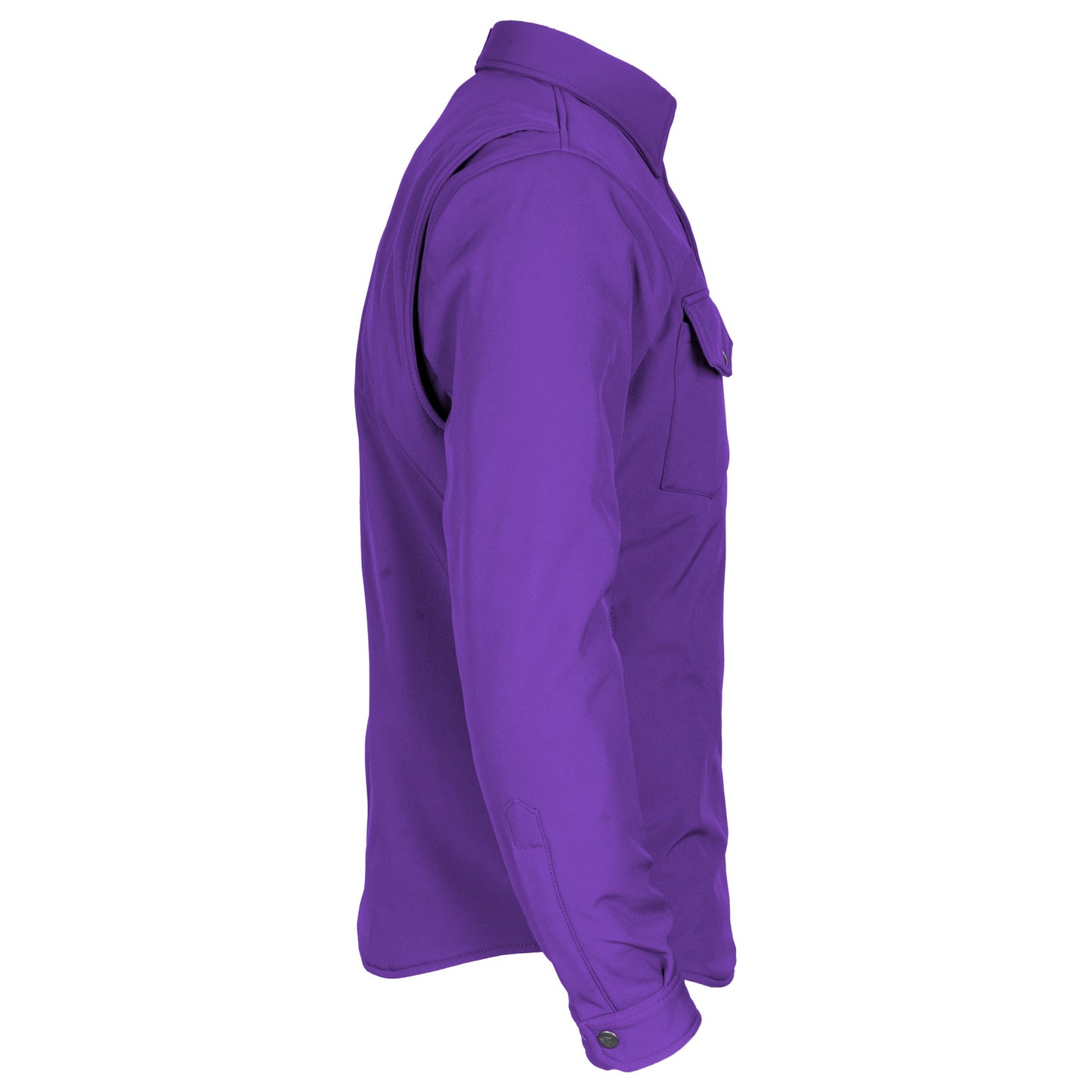 Protective SoftShell Winter Jacket for Men - Purple Matte