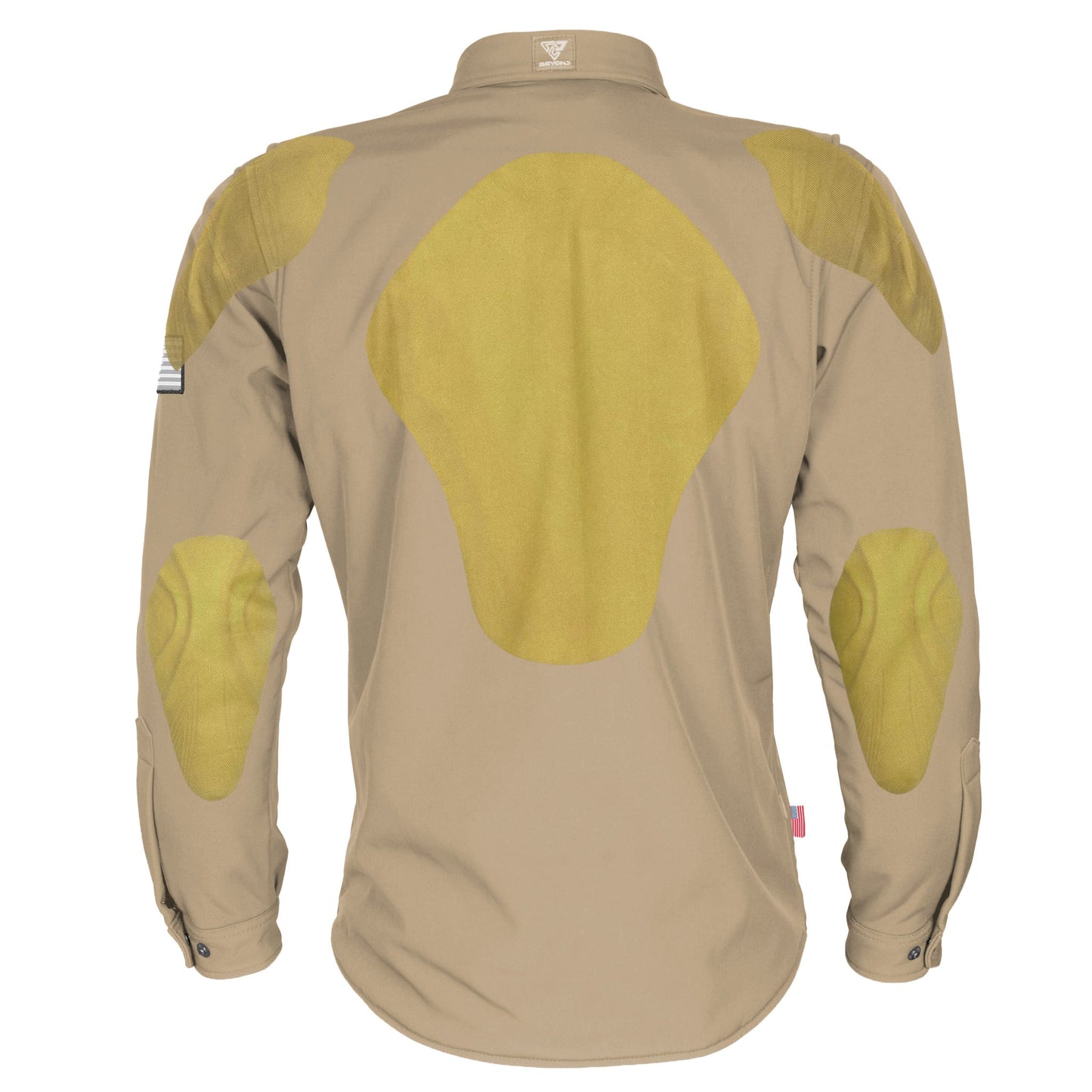 Protective SoftShell Winter Jacket for Men - Khaki Matte