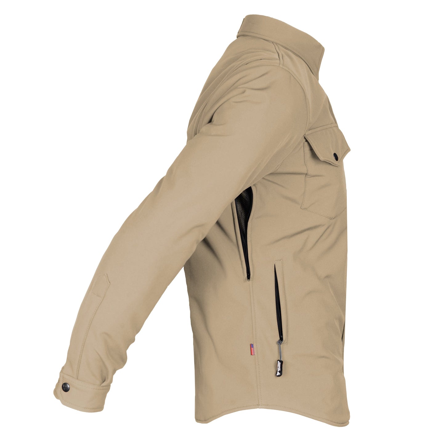 Protective SoftShell Winter Jacket for Men - Khaki Matte