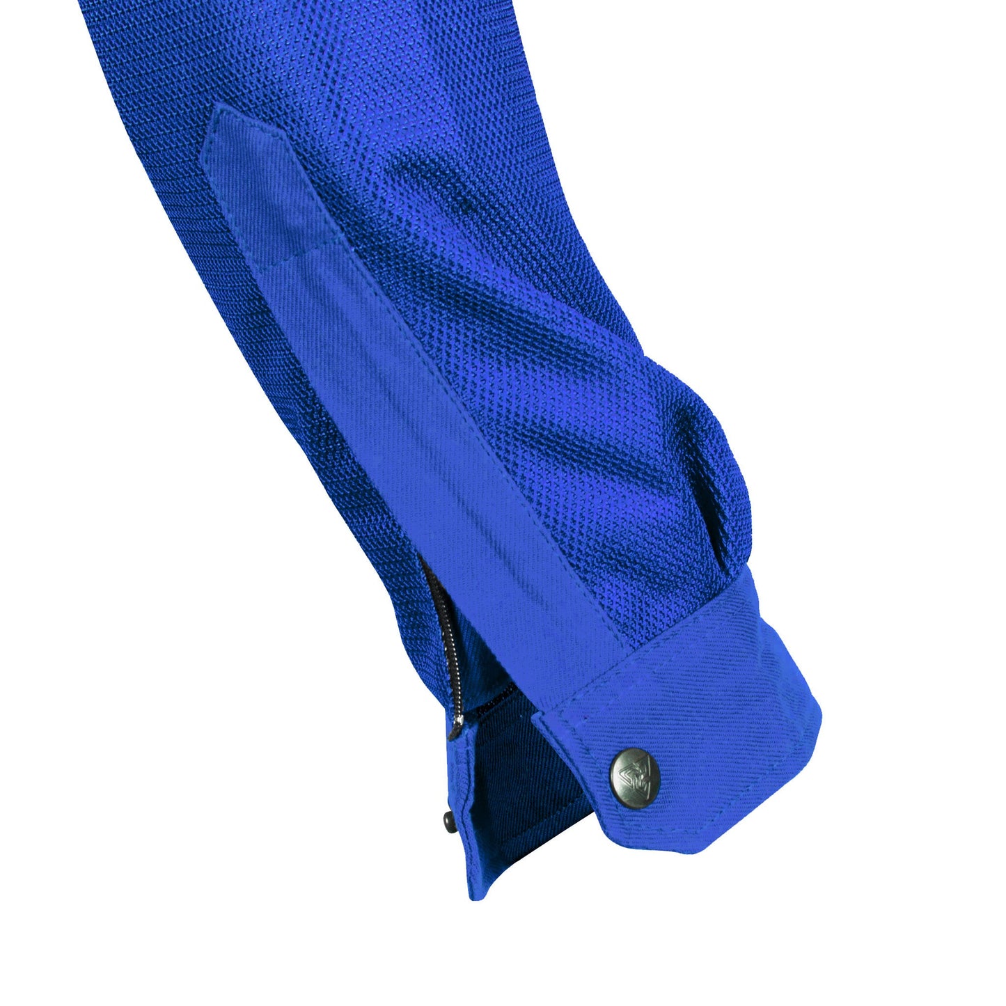 ‌Protective Summer Mesh Shirt - Blue Solid
