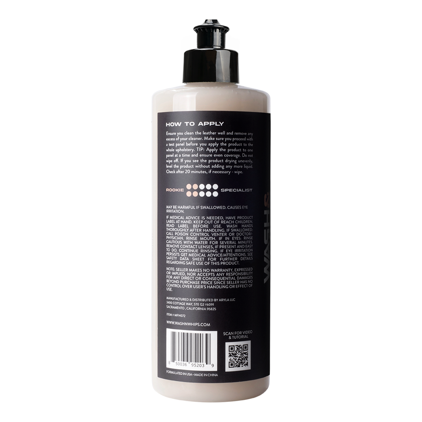 WASH&WHIPS Monza Leather Coating & Conditioner