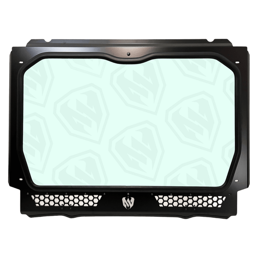 Moto Armor Two Vent Glass Windshield for RZR Pro XP / Turbo R / Pro R