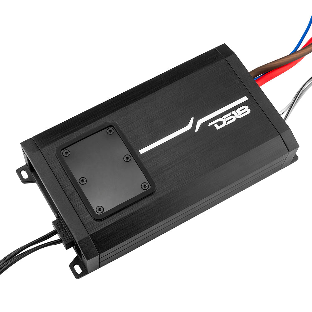 NXL 2-Channel Full-Range Class D IP67 Marine and Powersports Amplifier 2 x 180 Watts Rms @ 4-Ohm