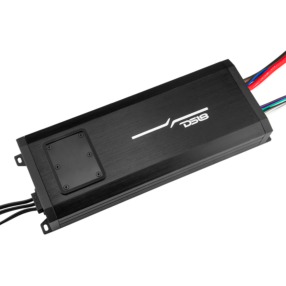 NXL 4-Channel Full-Range Class D IP67 Marine and Powersports Amplifier 4 x 200 Watts Rms @ 4-Ohm