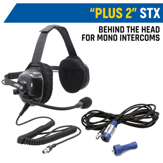 Rear Seat Expansion Kit with Helmet Kits or Headsets - STX Stereo / Ultimate Headset - Over the Head