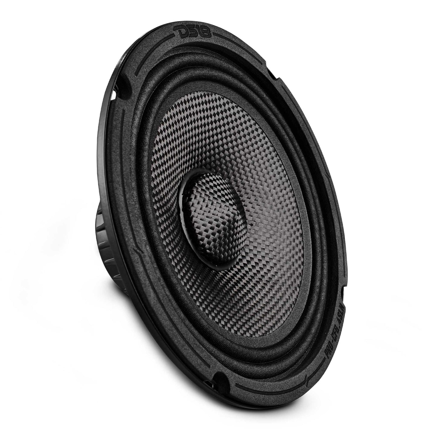 6.5” Slim Motorcycle & Motorsports Loudspeaker With Neodymium Magnet and Water Resistant Carbon Fiber Cone | 4-Ohm 150W RMS