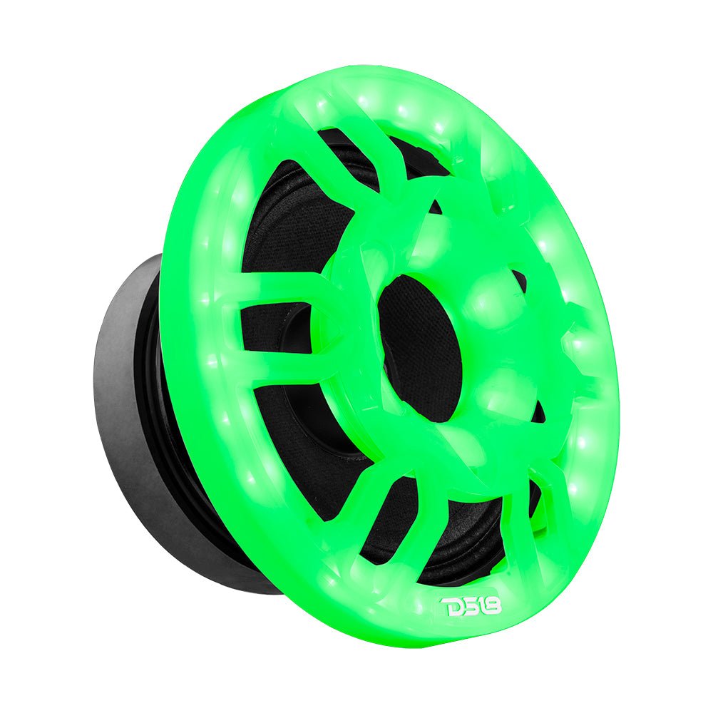 6.5" Universal Speaker Grill Cover -RGB LED Lights