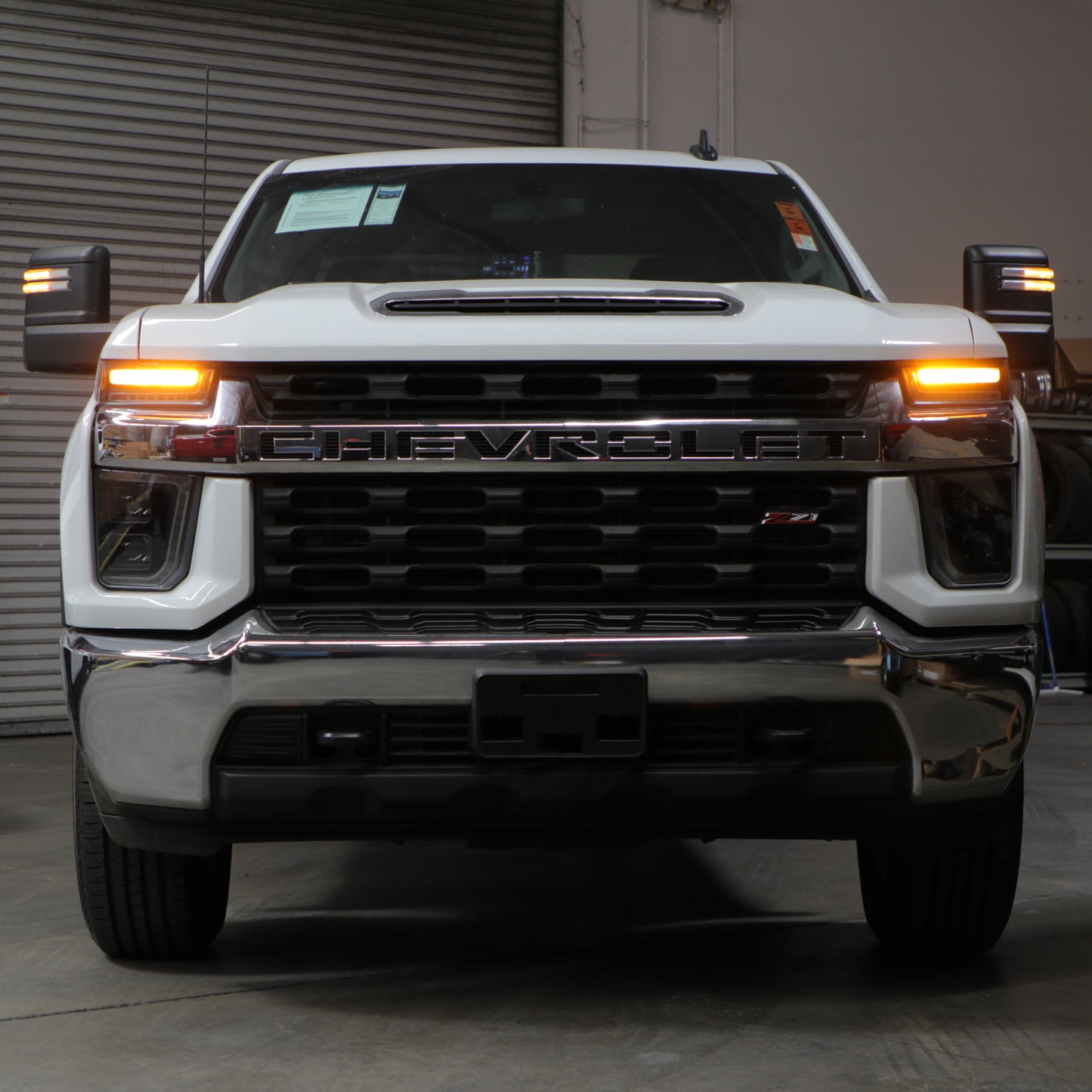 SPYDER Chevy Silverado 20-23 HD 2500/3500 High-Power LED Module - Black (PRO-YD-CSHD20AP-SEQ-BK) 5088840