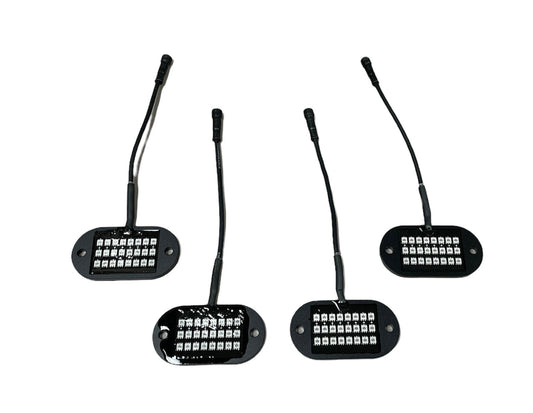 5150 Whips 187 Style Rock Lights 2.0 w/ Control Harness