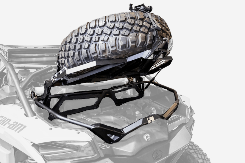 Elektric Offroad Volt Series Baja Spare Tire Rack for 2017+ Can-Am X3