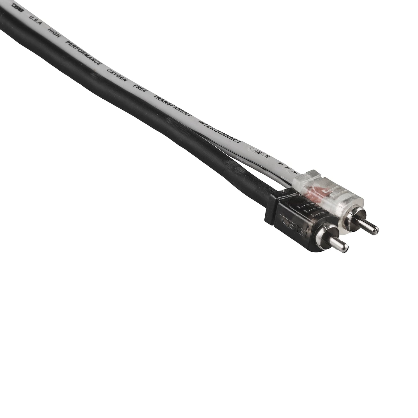 Level 2 RCA 100% Copper OFC Y Connector 2 MALE to 12 MALE 1.5 Feet - SILVER