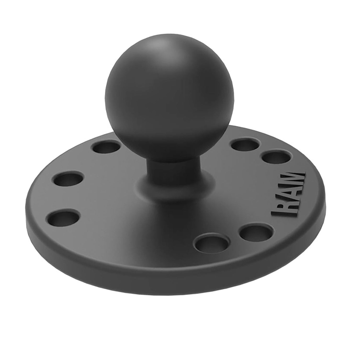 Round Plate with Ball - B Size - 1 Inch