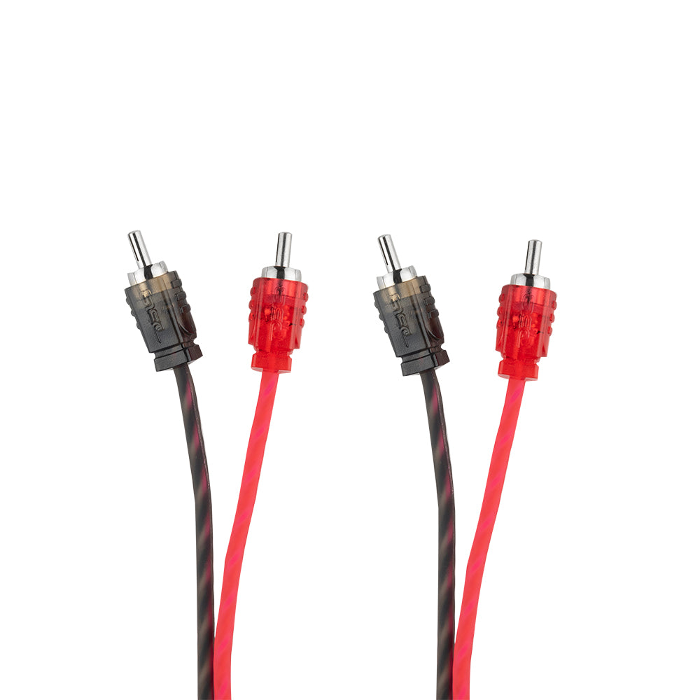 6 ft Ultra Flex 100% OFC RCA Cable Wire – 10-Pack