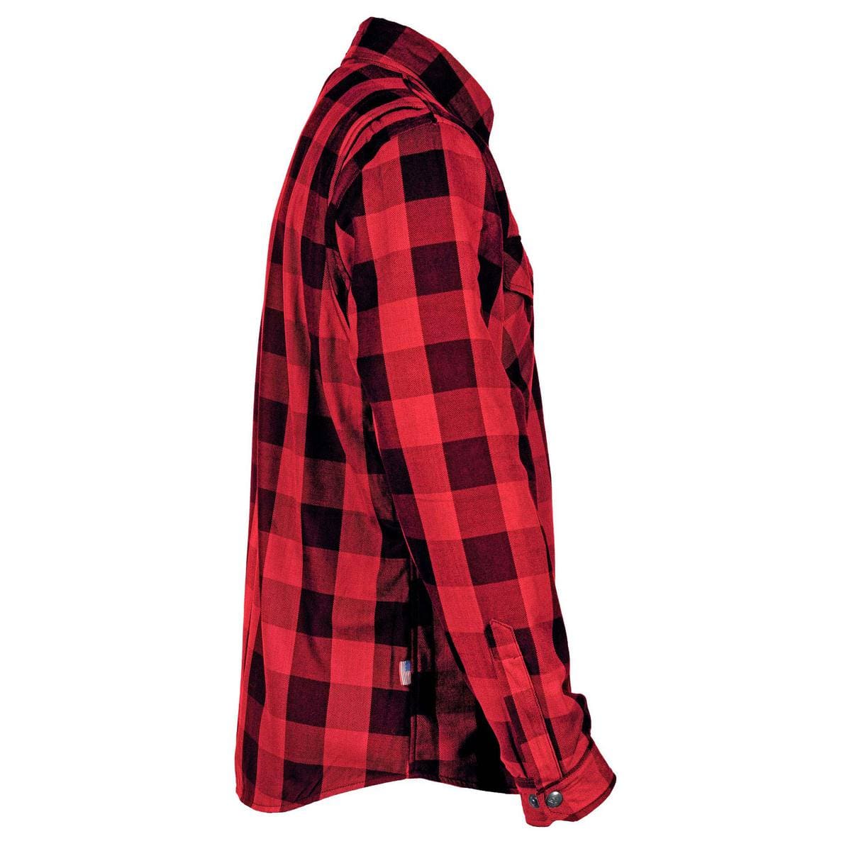 Protective Flannel Shirt - Red Checkered