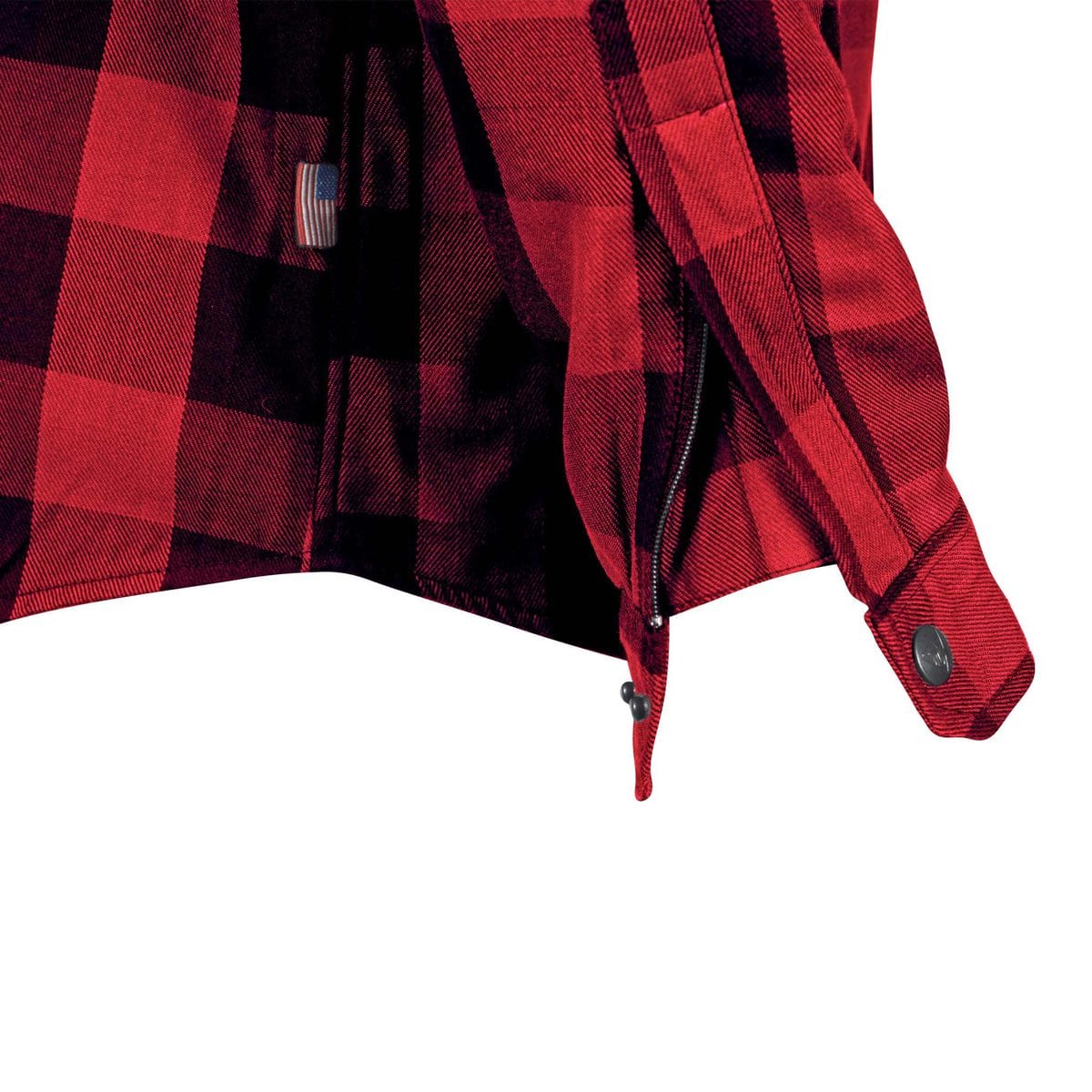 Protective Flannel Shirt - Red Checkered