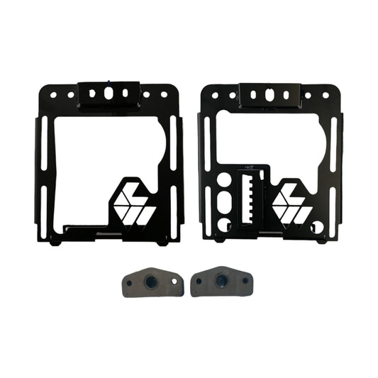 L&W Fab Polaris Seat Lowering Conversion Bases for Polaris RZR 800 / 900